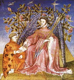 Le dieu Amour dans l'iconographie médiévale